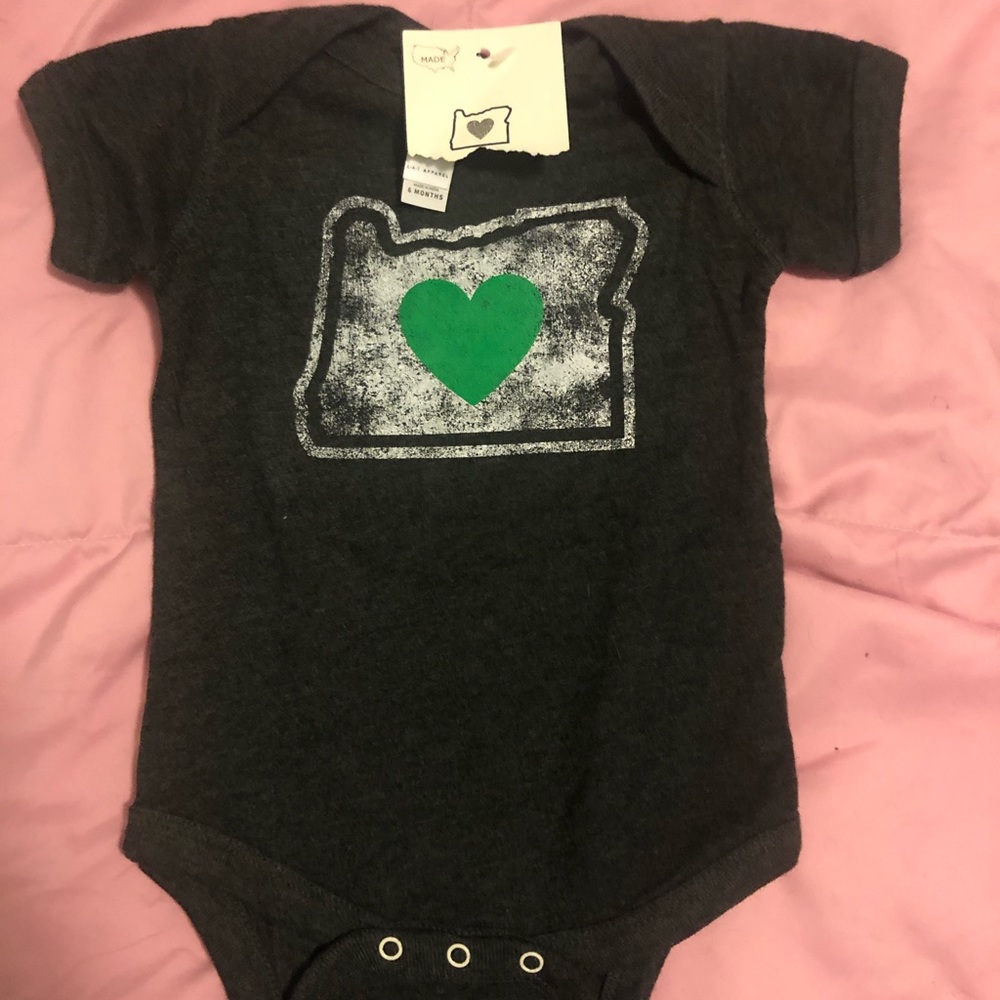 Oregon state onesie unisex 6 month